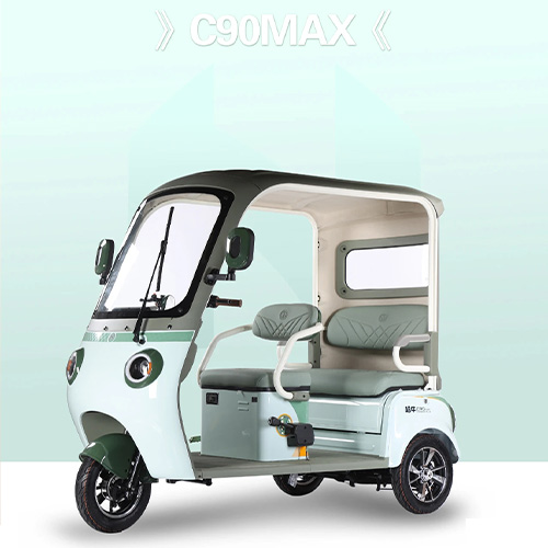 C90MAX Electric tricycle with shed