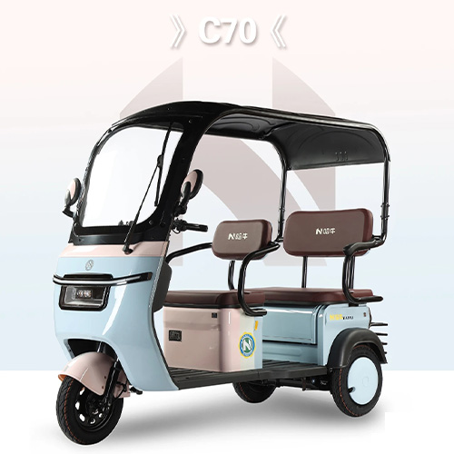 C70 Large space tricycle Electric tricycle with shed
