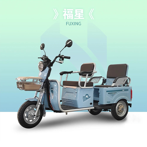 FUXING Large space three wheeled electric scooter for commuting