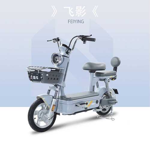 Shock-absorbing two wheeled scooter