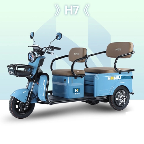 H7 Large space three wheeled electric scooter for commuting